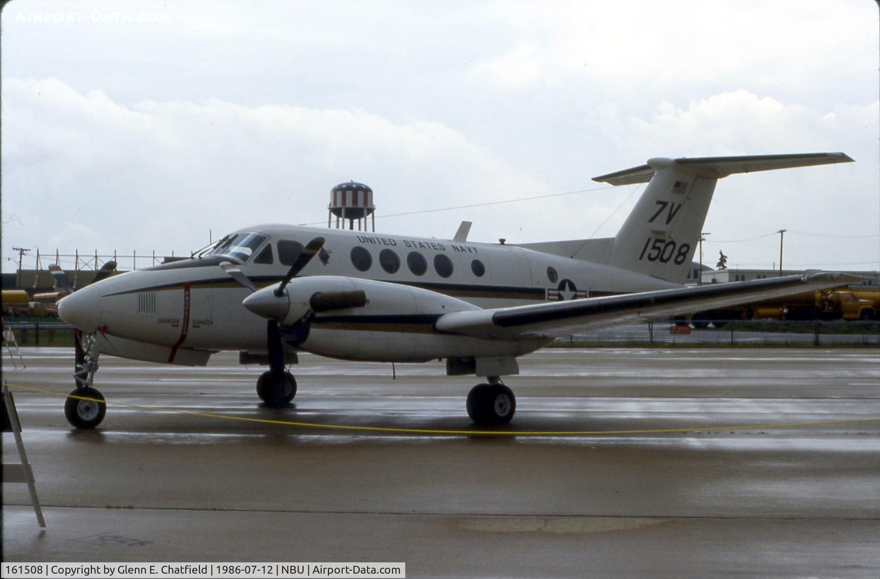 161508, Beech UC-12B Huron C/N BJ-56, UC-12B at the open house. Later became TC-12B.