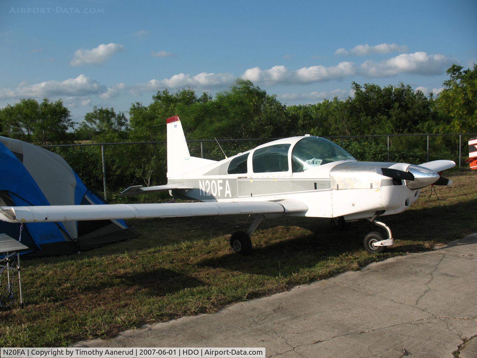 N20FA, 1972 American AA-5 C/N AA5-0090, The EAA Texas Fly-In