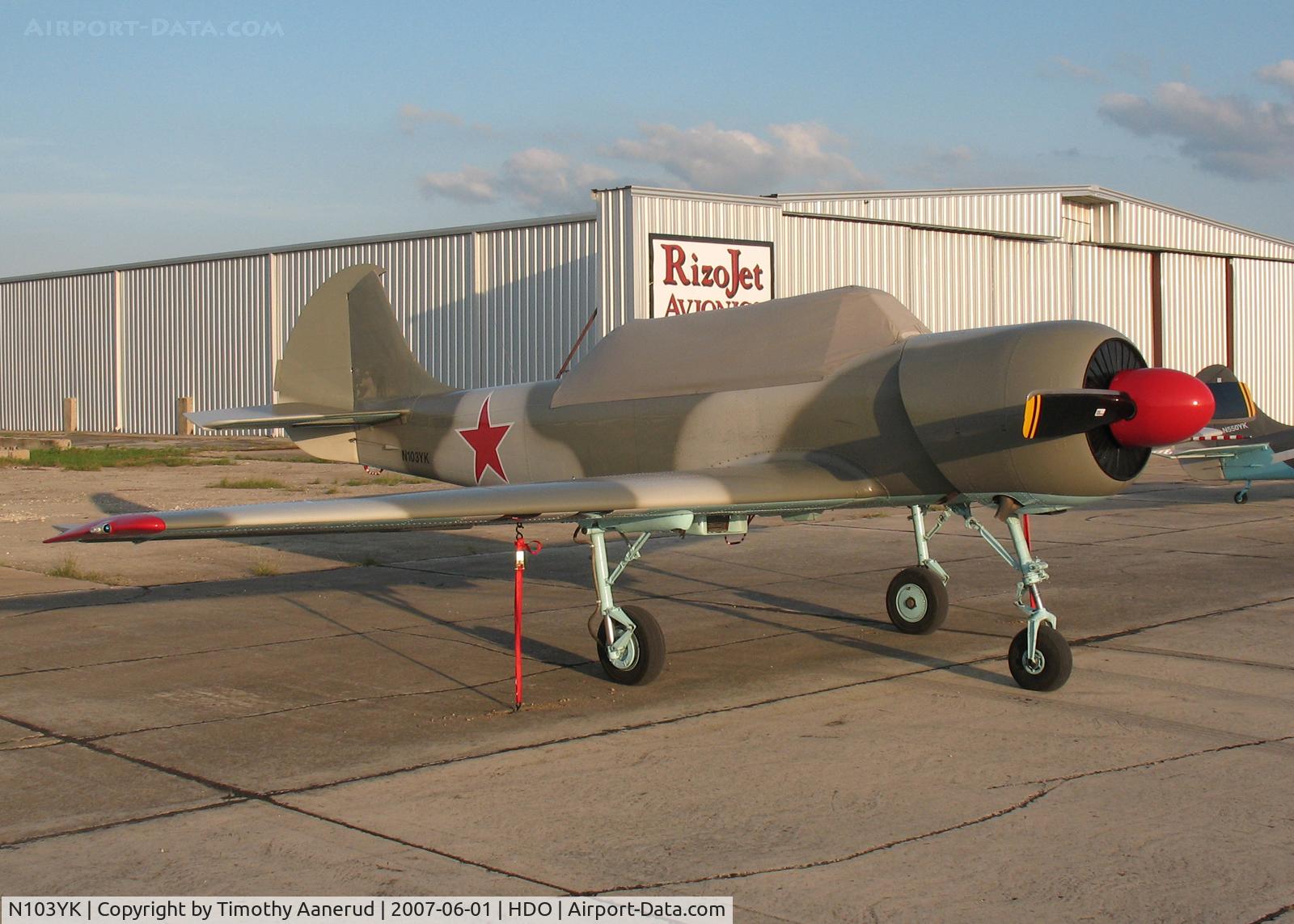 N103YK, 1981 Yakovlev Yak-52 C/N 811506, The EAA Texas Fly-In