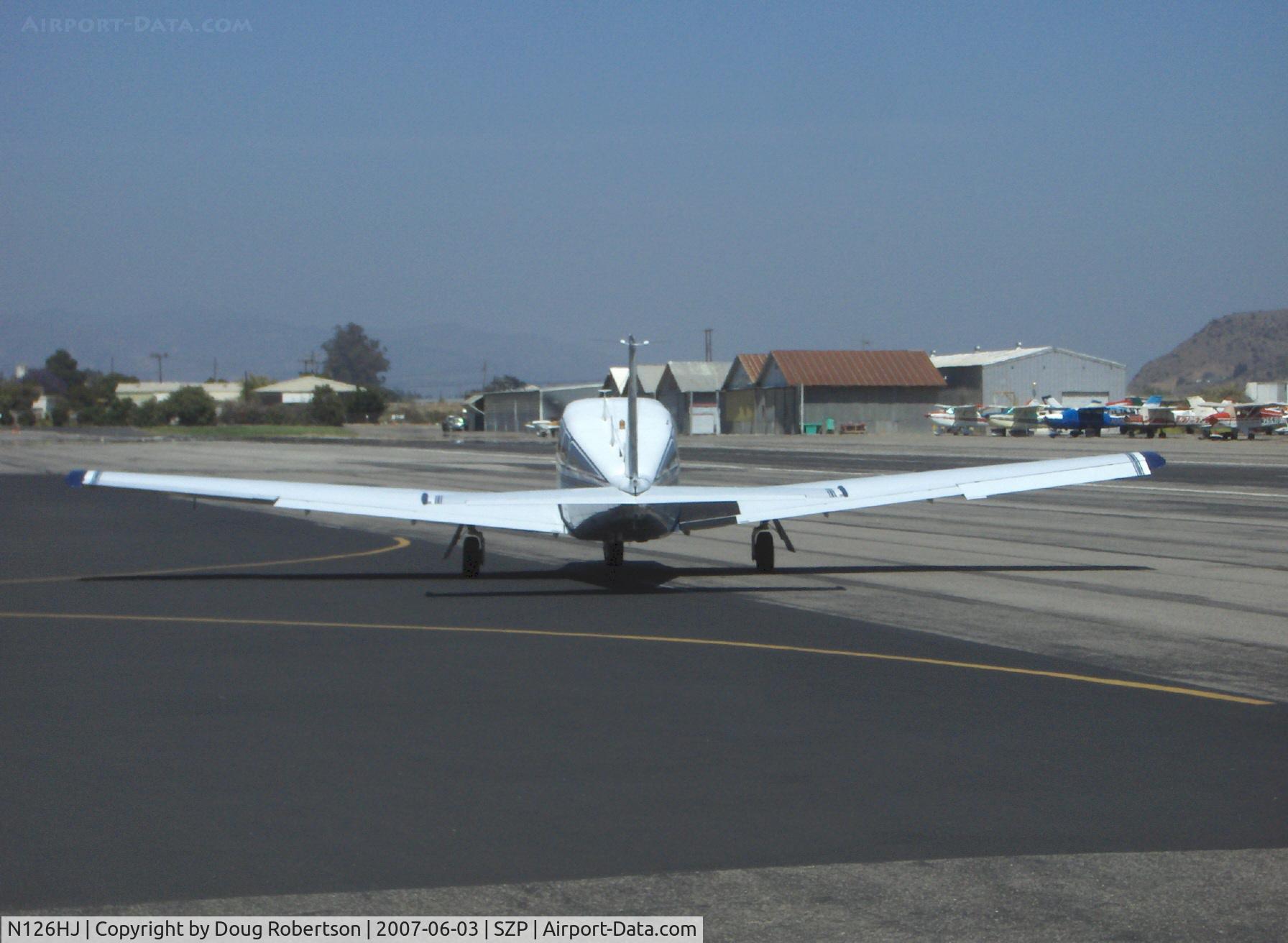N126HJ, 1969 Piper PA-24-260TC Comanche Turbo C C/N 24-4878, 1969 Piper PA-24-260TC COMANCHE 260 TURBO C, Lycoming TIO-540-N1A5 260 Hp, taxi