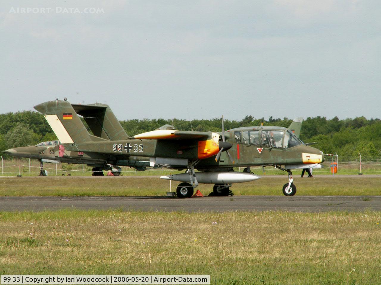99 33, 1971 North American OV-10B Bronco C/N 338-18, Rockwell OV-10B/Preserved/Berlin-Gatow