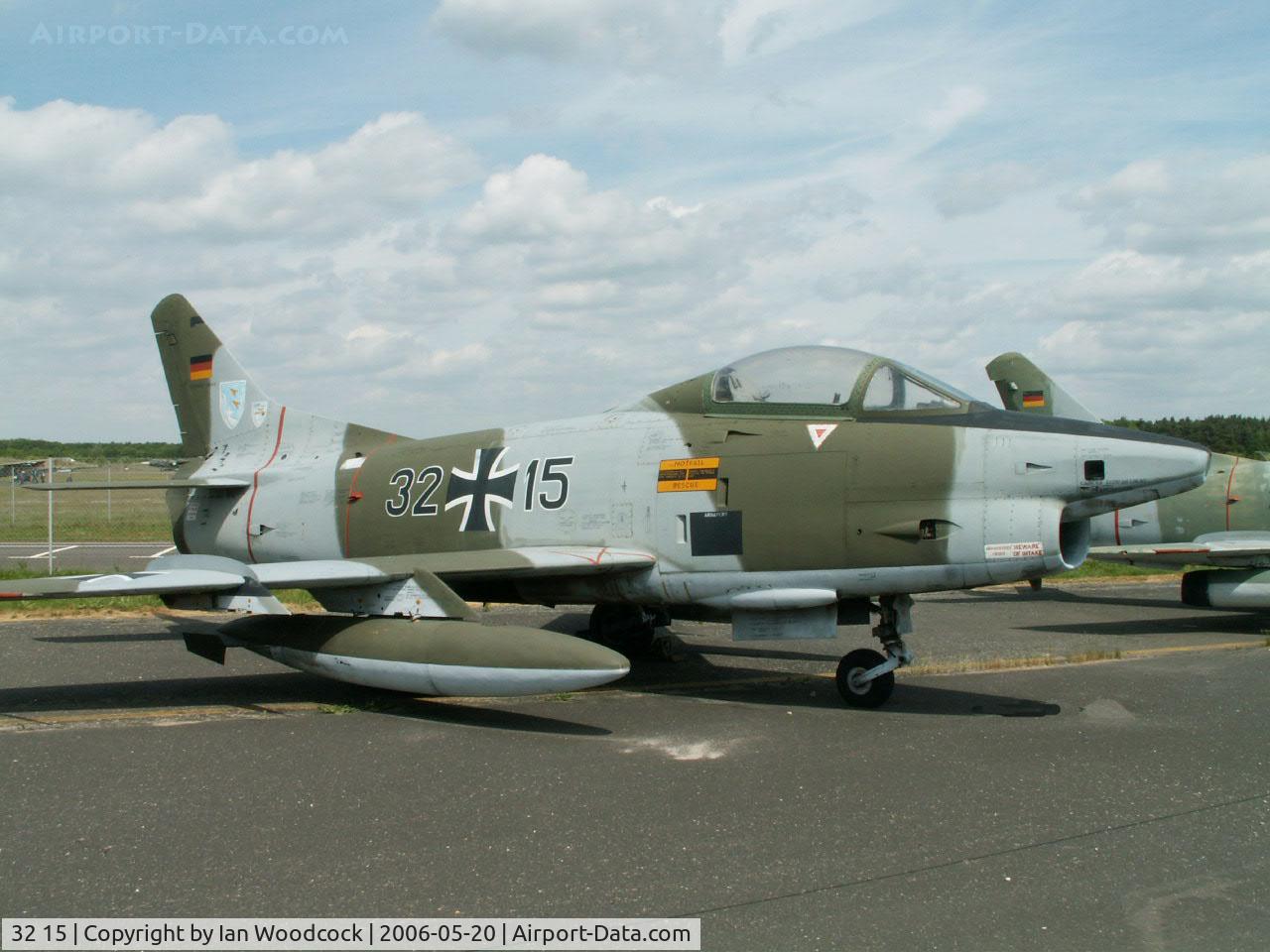 32 15, Fiat G-91R/3 C/N D483, Fiat G-91 R3/Preserved/Berlin-Gatow