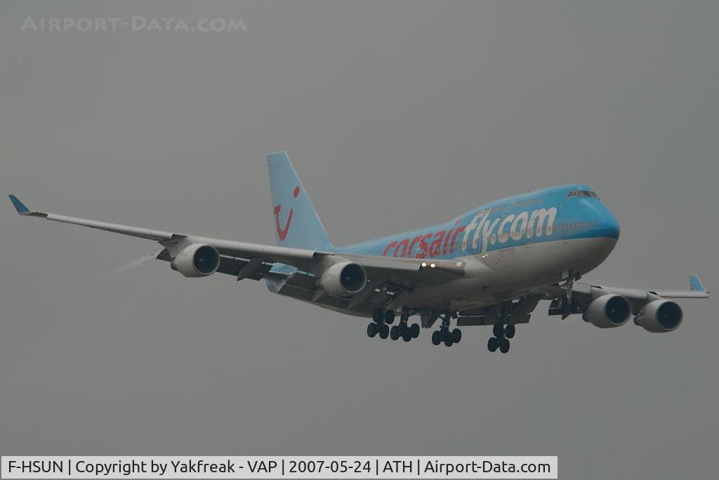 F-HSUN, 1993 Boeing 747-422 C/N 26880, Corsair Boeing 747-400
