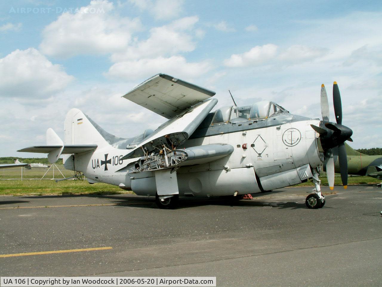 UA 106, Fairey Gannet AS.4 C/N F9391, Fairey Gannet AS.4/Preserved/Berlin-Gatow as (UA+106)