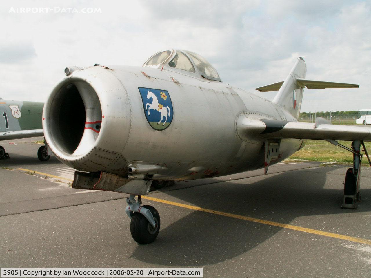 3905, Aero S-102 (MiG-15bis) C/N 623905, Mikoyan-Gurevich MiG-15bis/Preserved/Berlin-Gatow