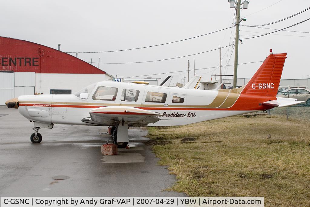 C-GSNC, 1976 Piper PA-32R-300 Cherokee Lance C/N 32R7680359, Air Providence Piper PA-32