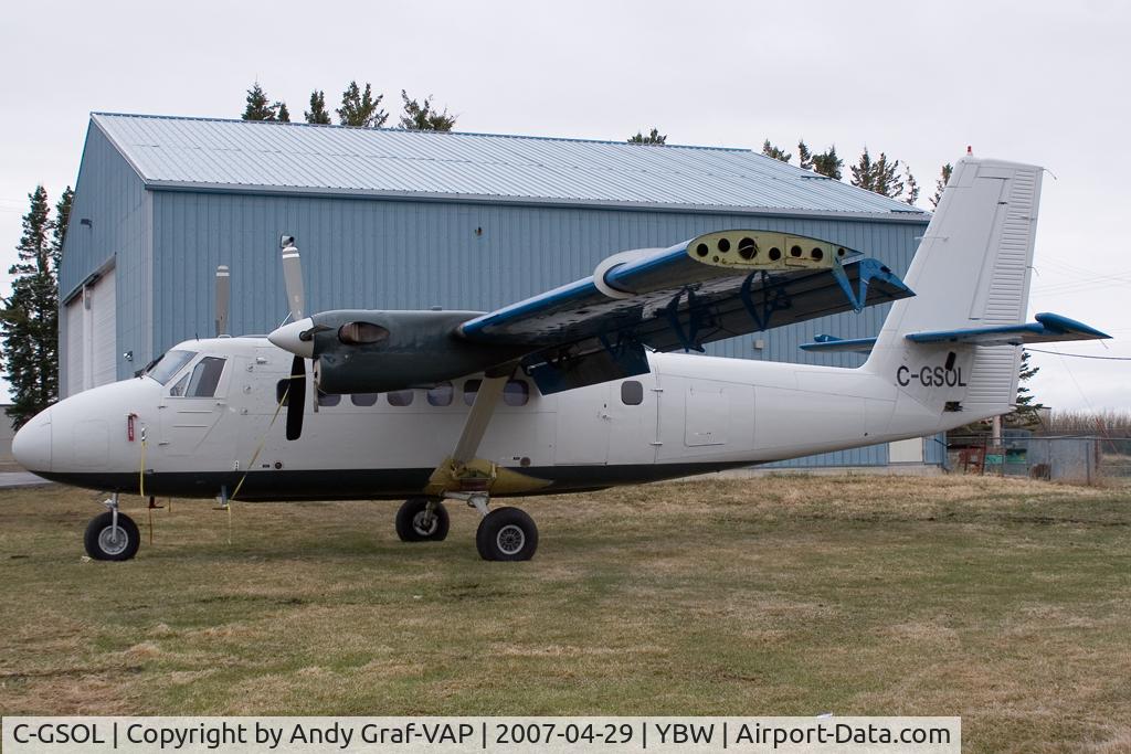C-GSOL, 1966 De Havilland Canada DHC-6-100 Twin Otter C/N 71, South Nahanni Air DHC-6