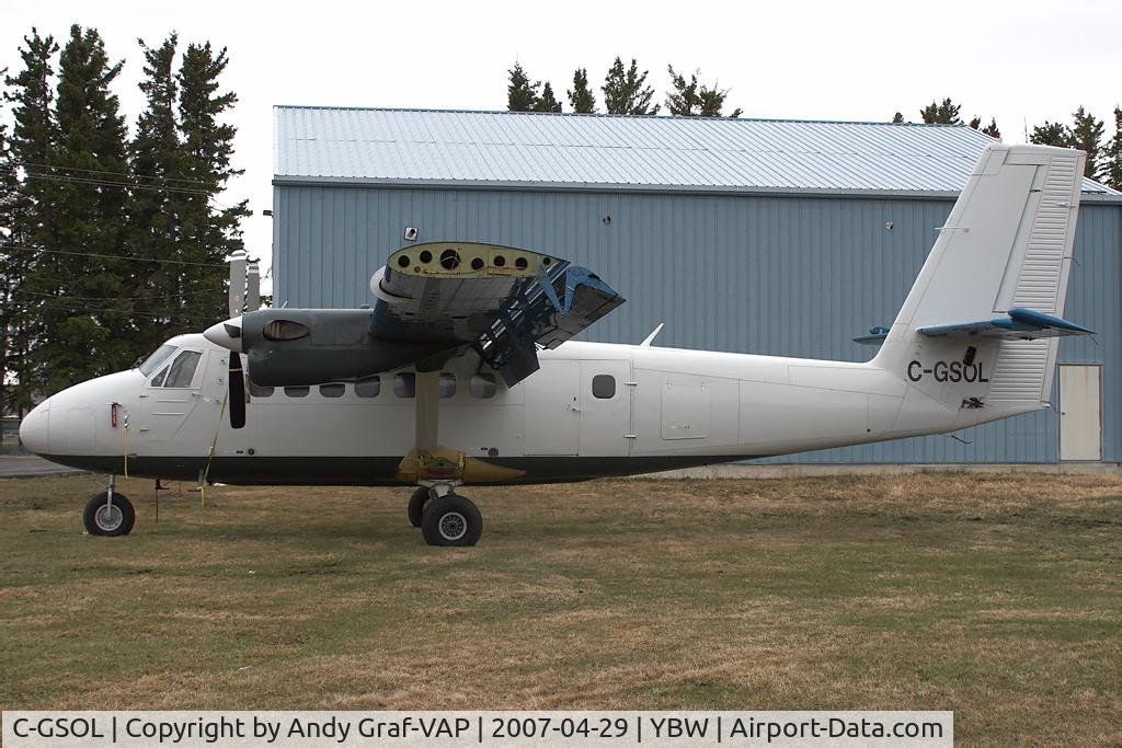C-GSOL, 1966 De Havilland Canada DHC-6-100 Twin Otter C/N 71, South Nahanni Air DHC-6