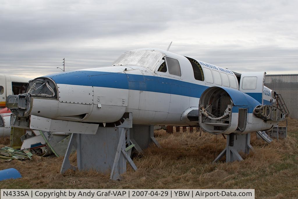 N433SA, 1968 Beech 99 C/N U-33, Majestic Airlines Beech 99