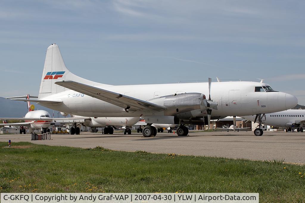 C-GKFQ, 1953 Convair 580 C/N 86, Kelowna Flightcraft C580