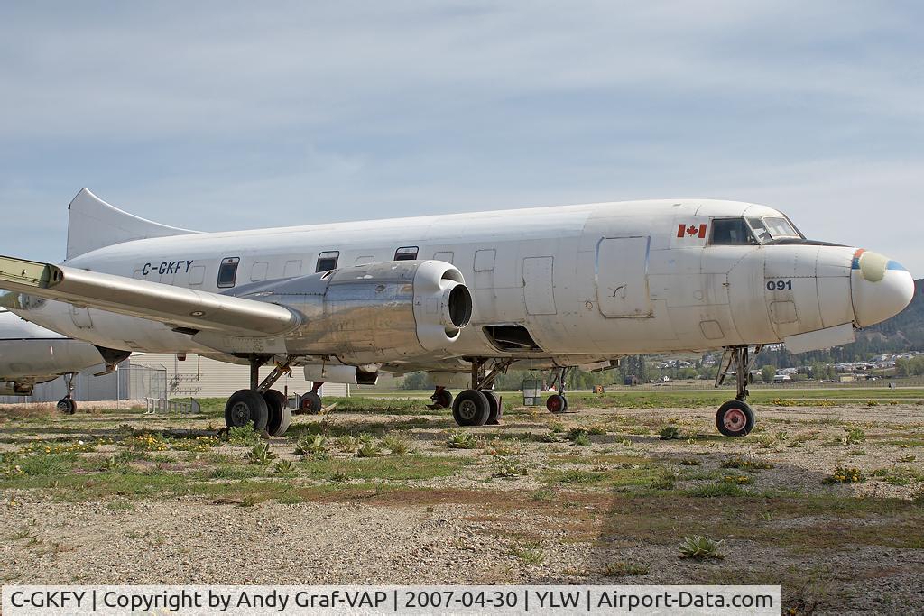 C-GKFY, 1954 Convair 340 C/N 91, Kelowna Flightcraft C340