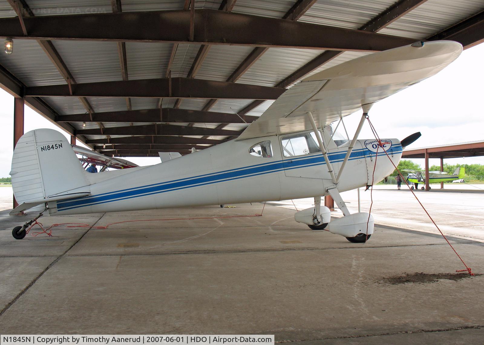 N1845N, 1946 Cessna 120 C/N 12089, 1946 Cessna 120, c/n 12089, The EAA Texas Fly-In