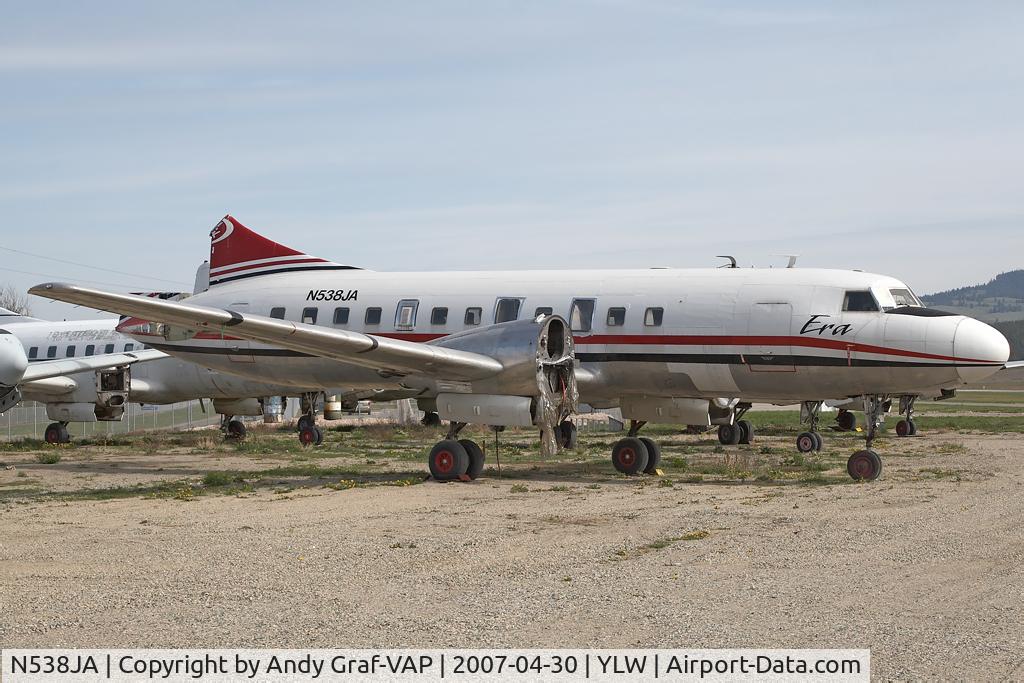 N538JA, 1952 Convair 340-31 C/N 34, ERA Aviation C340