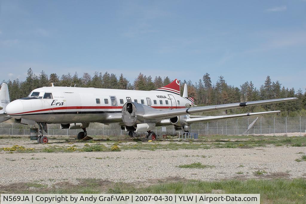 N569JA, 1953 Convair 340-31 C/N 69, ERA Aviation C340