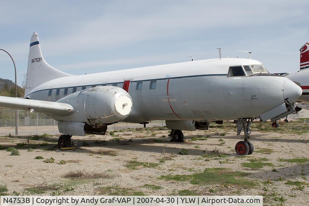 N4753B, Convair TC-131E C/N 340, USAF Convair C131