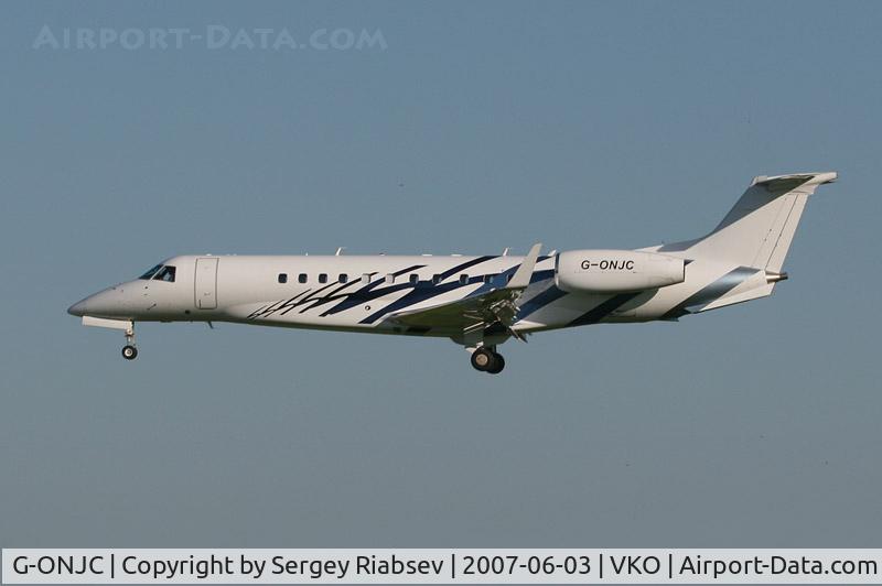 G-ONJC, 2006 Embraer EMB-135BJ Legacy C/N 14500961, taken at VKO
