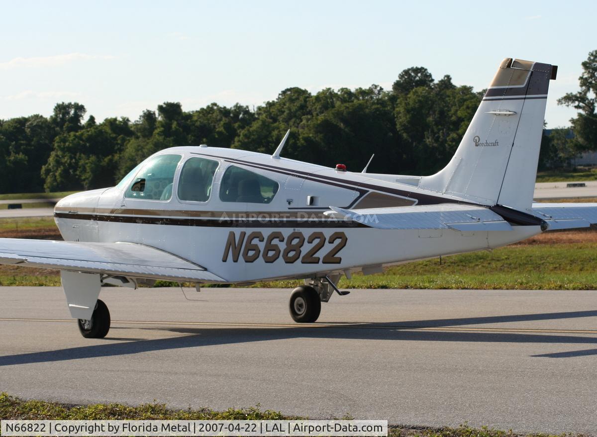 N66822, 1979 Beech F33A Bonanza C/N CE-887, F33A