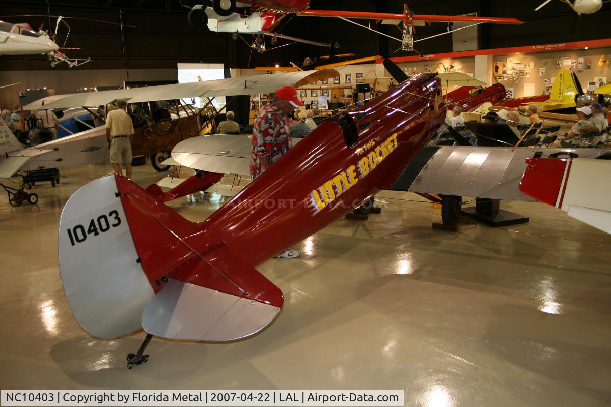 NC10403, Command-aire MR-1 Little Rocket C/N R-1, unknown
