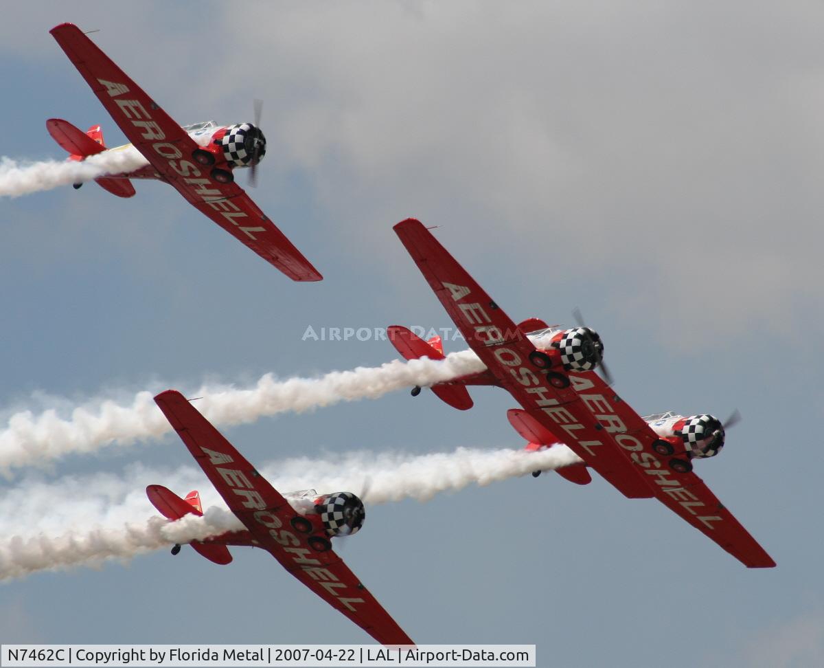 N7462C, North American AT-6B Texan C/N 121-43211, aeroshell