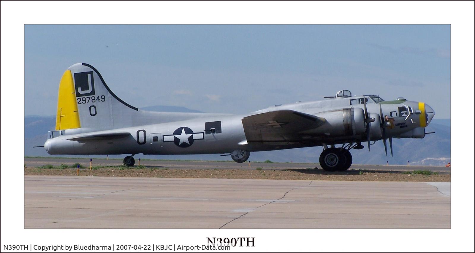N390TH, 1944 Boeing B-17G Flying Fortress C/N Not found 44-85734, Liberty Belle B-17