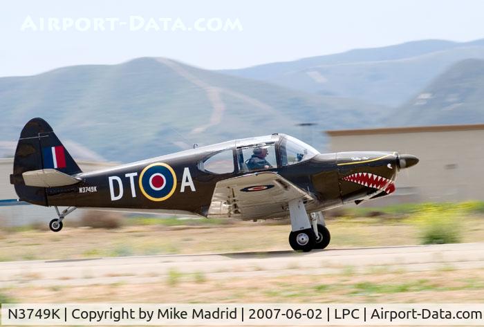 N3749K, 1946 Globe GC-1B Swift C/N 1442, On the mains