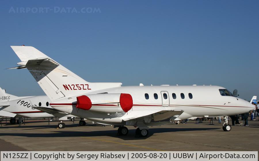 N125ZZ, 2003 Raytheon Hawker 800XP C/N 258630, MAKS-2005
