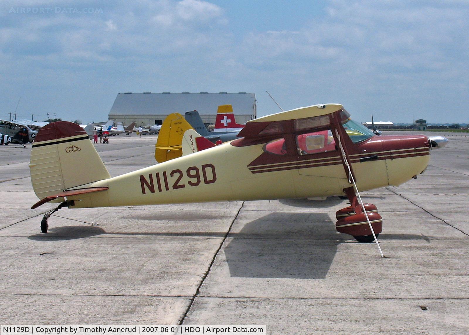 N1129D, 1951 Cessna 140A C/N 15692, The EAA Texas Fly-In