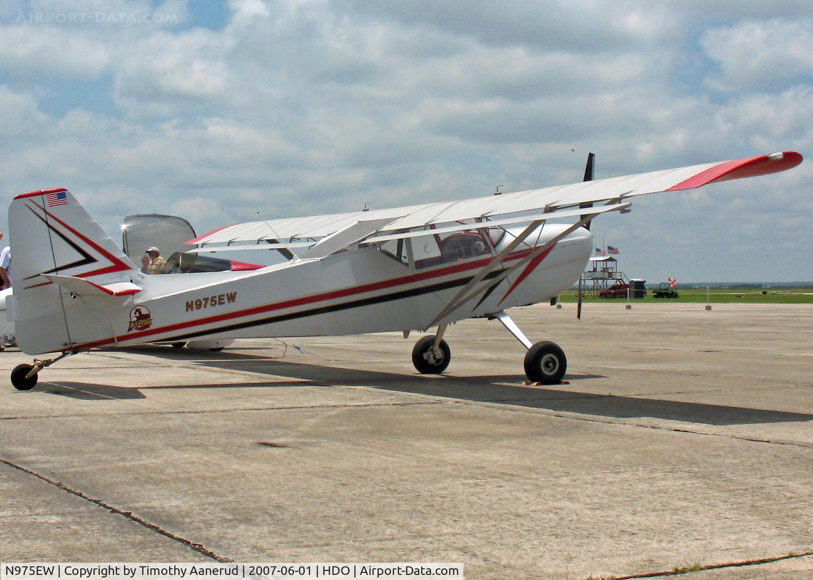 N975EW, 2000 Skystar Kitfox SERIES 5 C/N S-9602-0174, The EAA Texas Fly-In