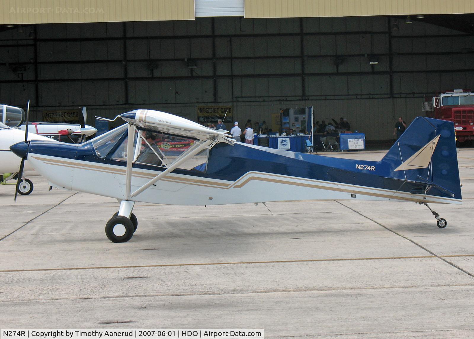 N274R, 2006 Rans S-7 Courier C/N 0903350-S, The EAA Texas Fly-In