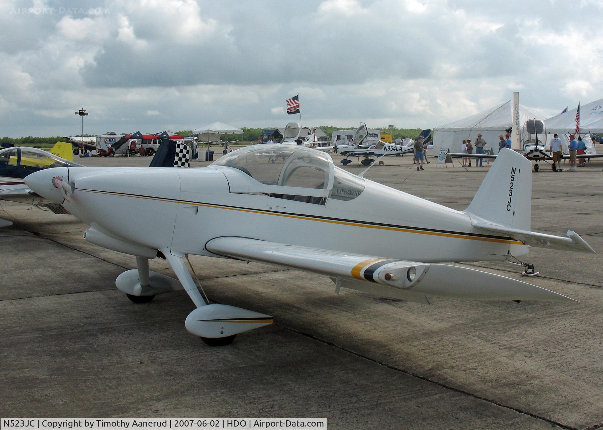 N523JC, 1992 Vans RV-6 C/N 20404, The EAA Texas Fly-In