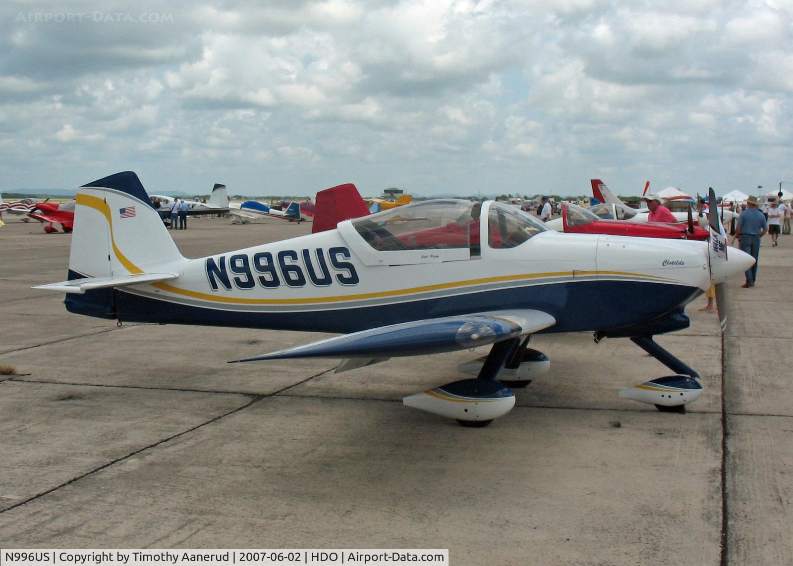N996US, 1999 Vans RV-6A C/N 20896, The EAA Texas Fly-In