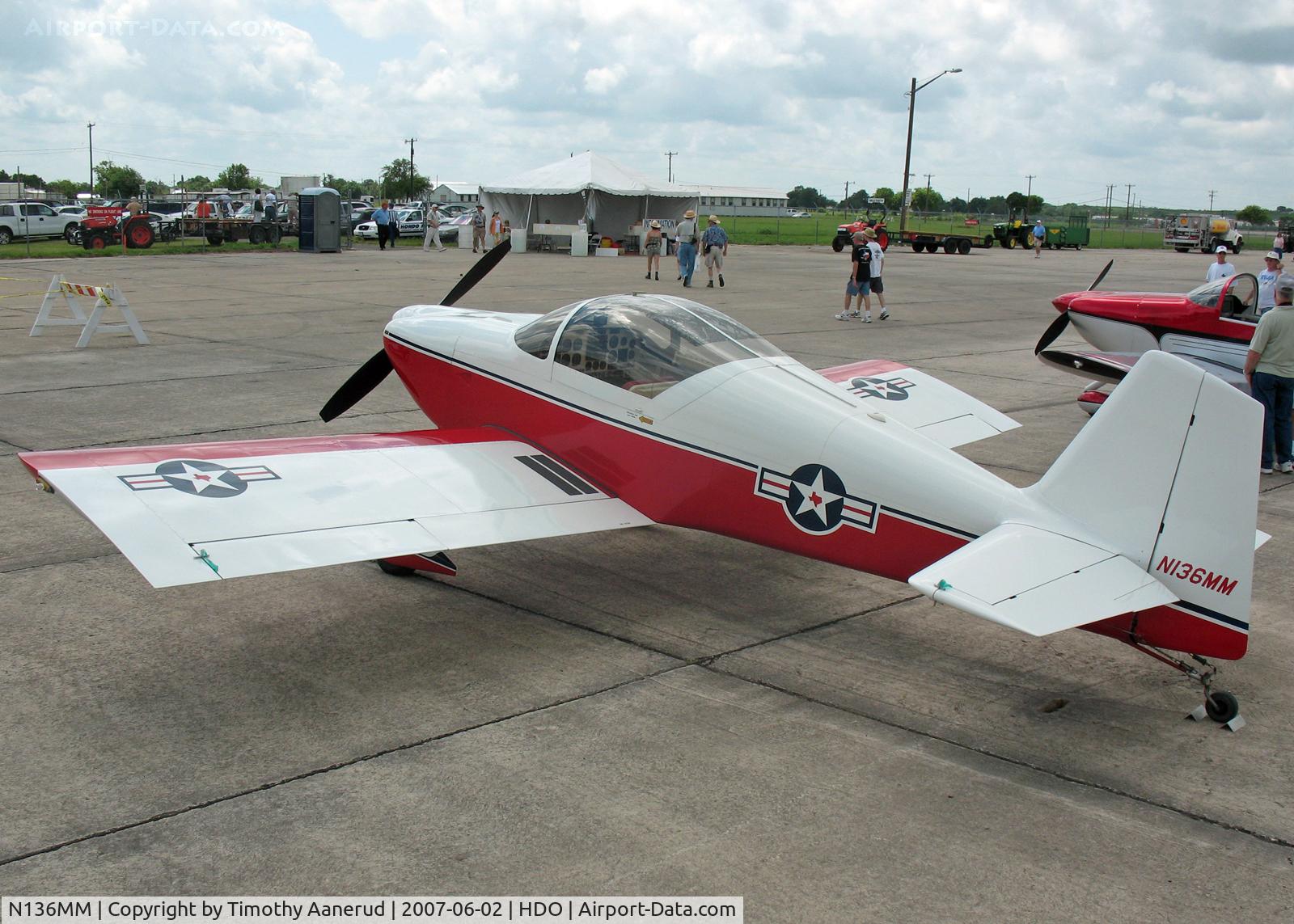 N136MM, 1993 Vans RV-6 C/N 21718, The EAA Texas Fly-In