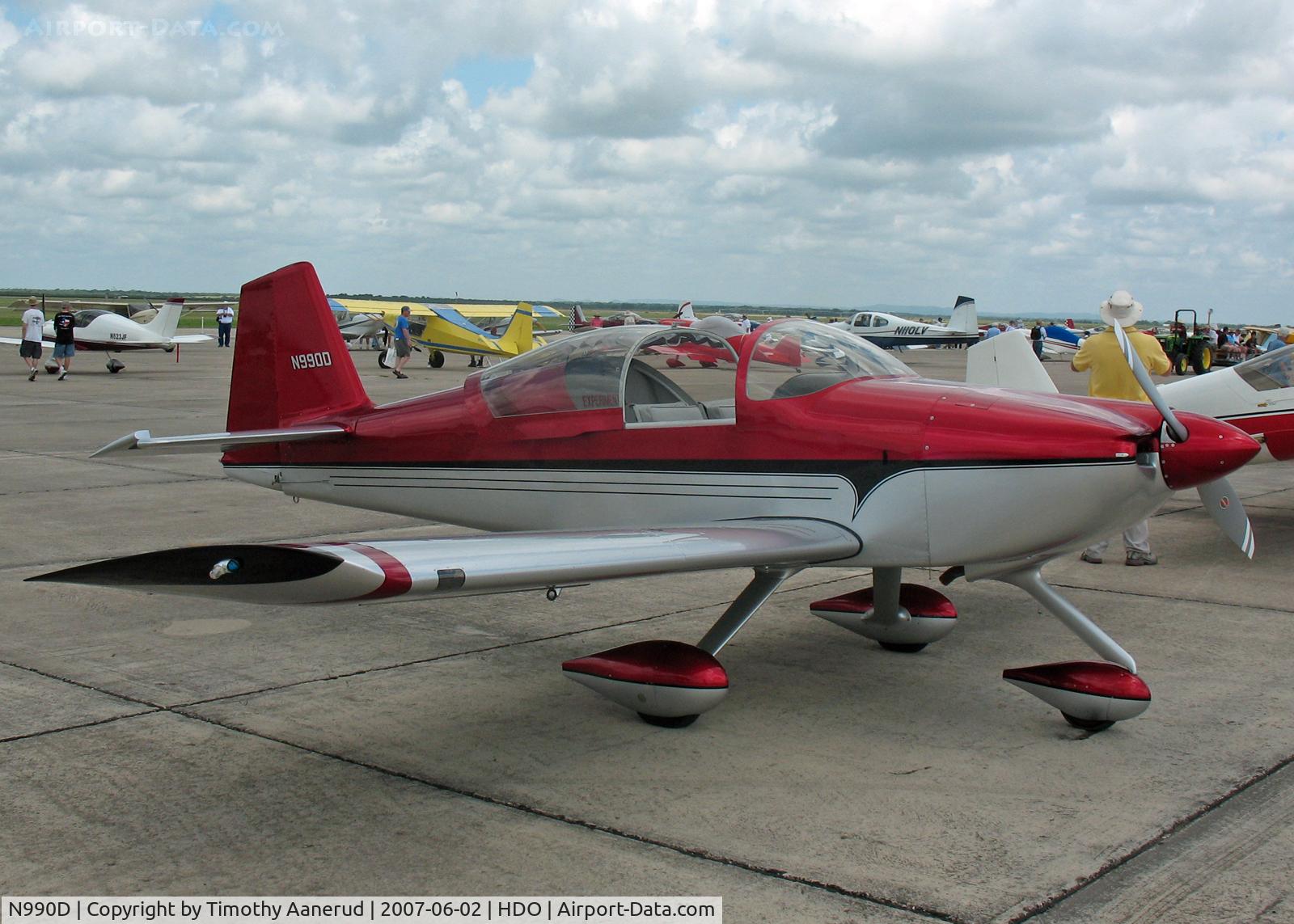 N990D, 2006 Vans RV-6A C/N 60596, The EAA Texas Fly-In