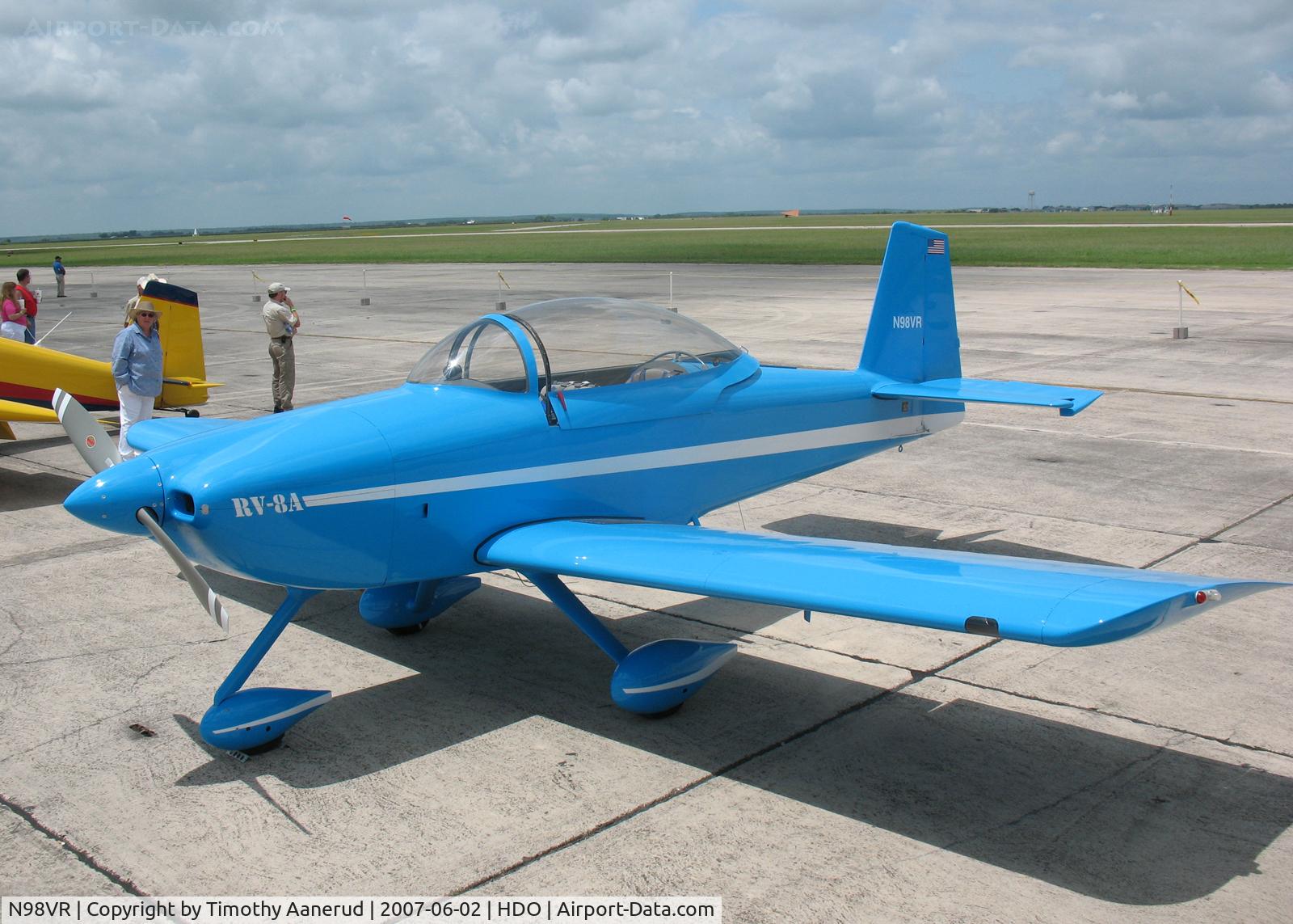 N98VR, 2006 Vans RV-8A C/N 80905, The EAA Texas Fly-In