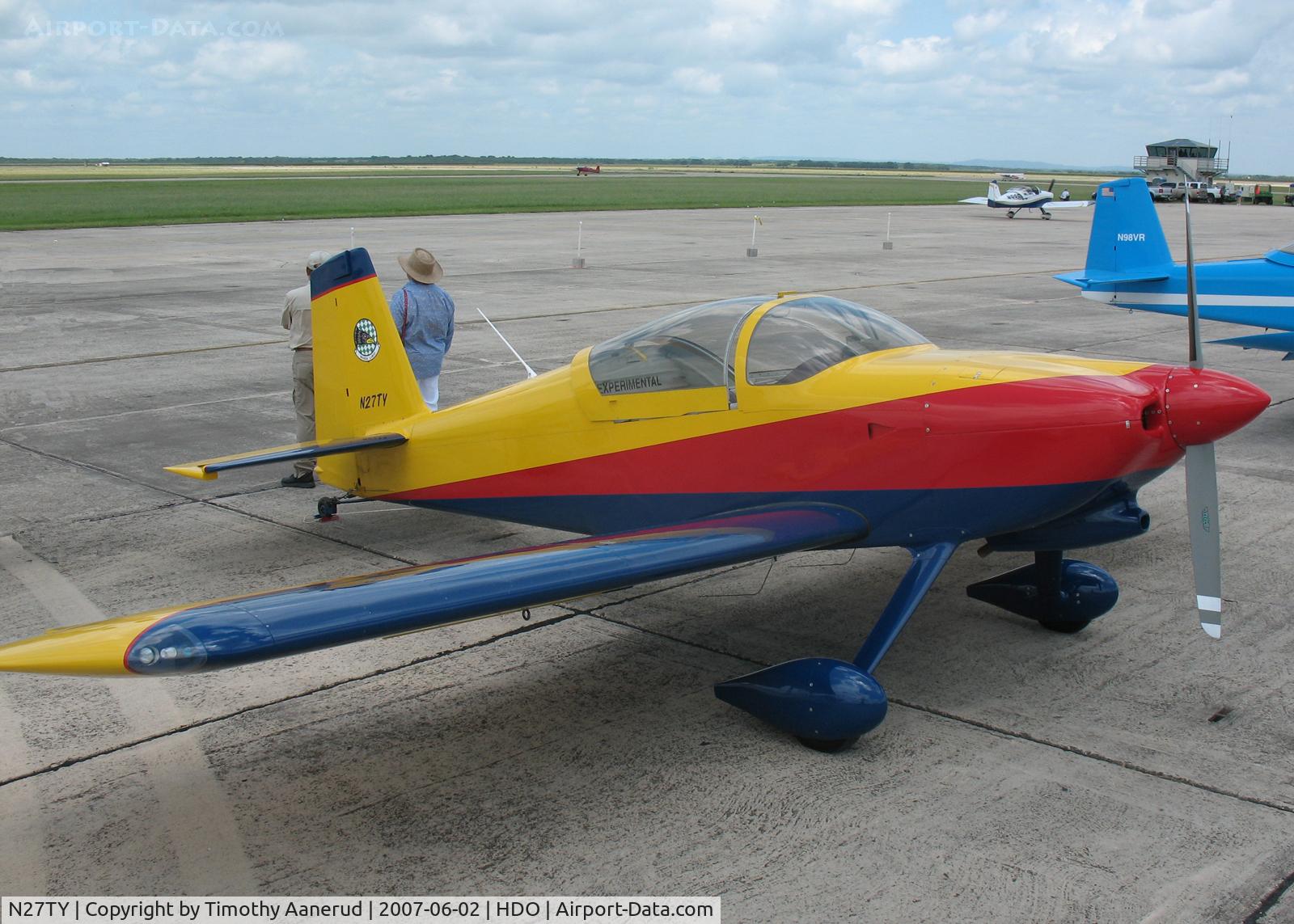 N27TY, 2005 Vans RV-7 C/N 70965, The EAA Texas Fly-In