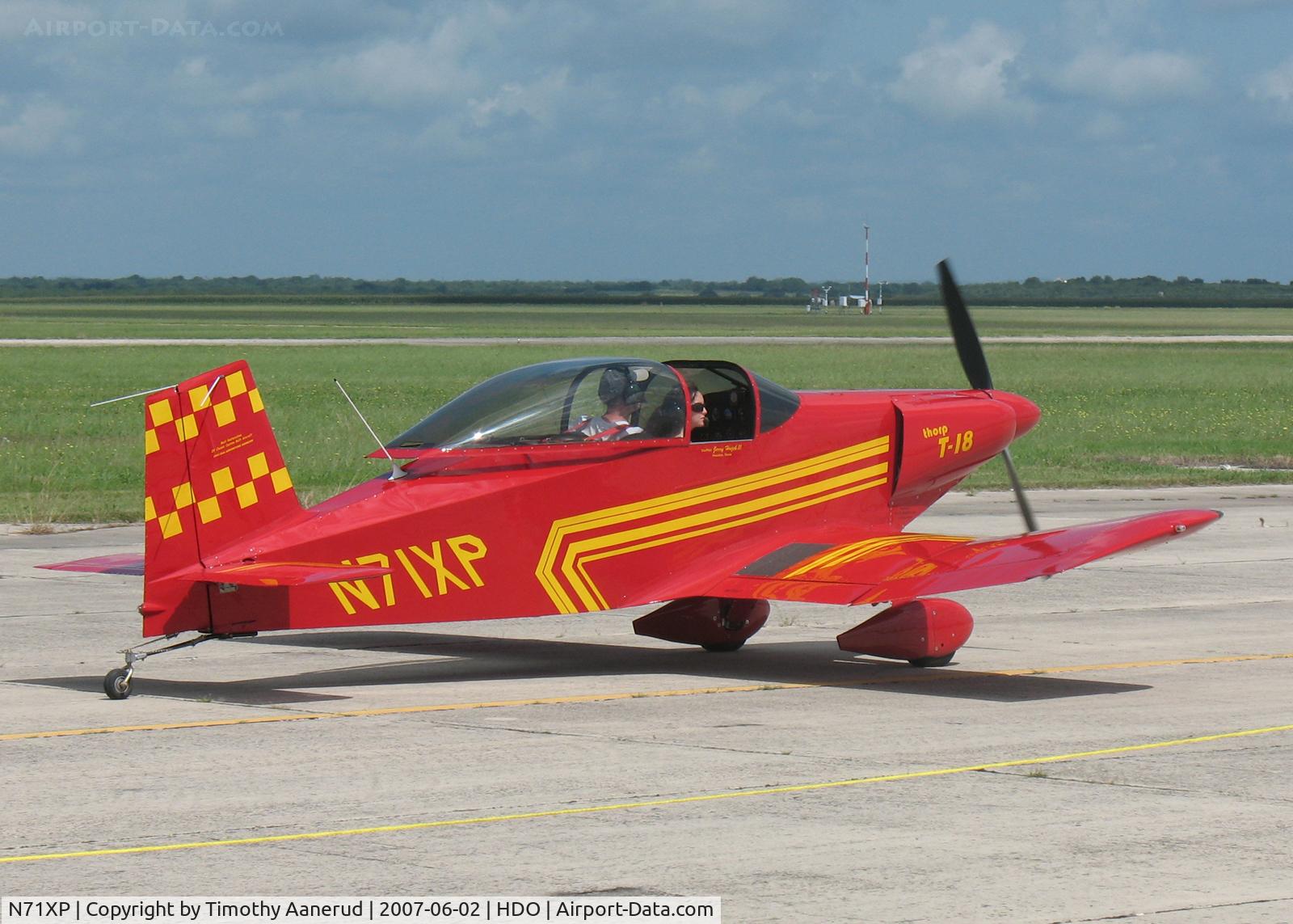 N71XP, 1972 Thorp T-18 Tiger C/N 684-1, The EAA Texas Fly-In