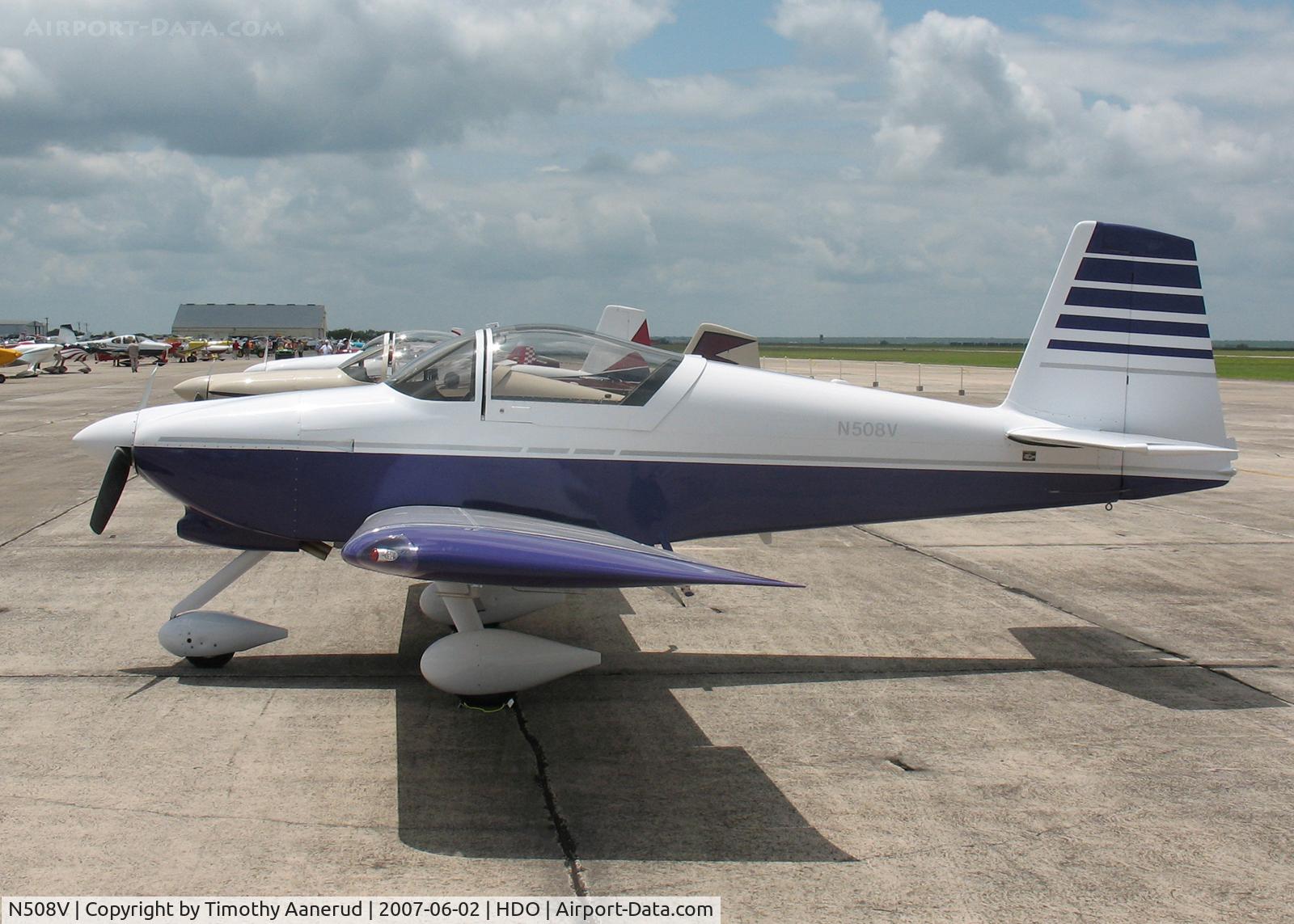 N508V, 2006 Vans RV-7A C/N 71303, The EAA Texas Fly-In