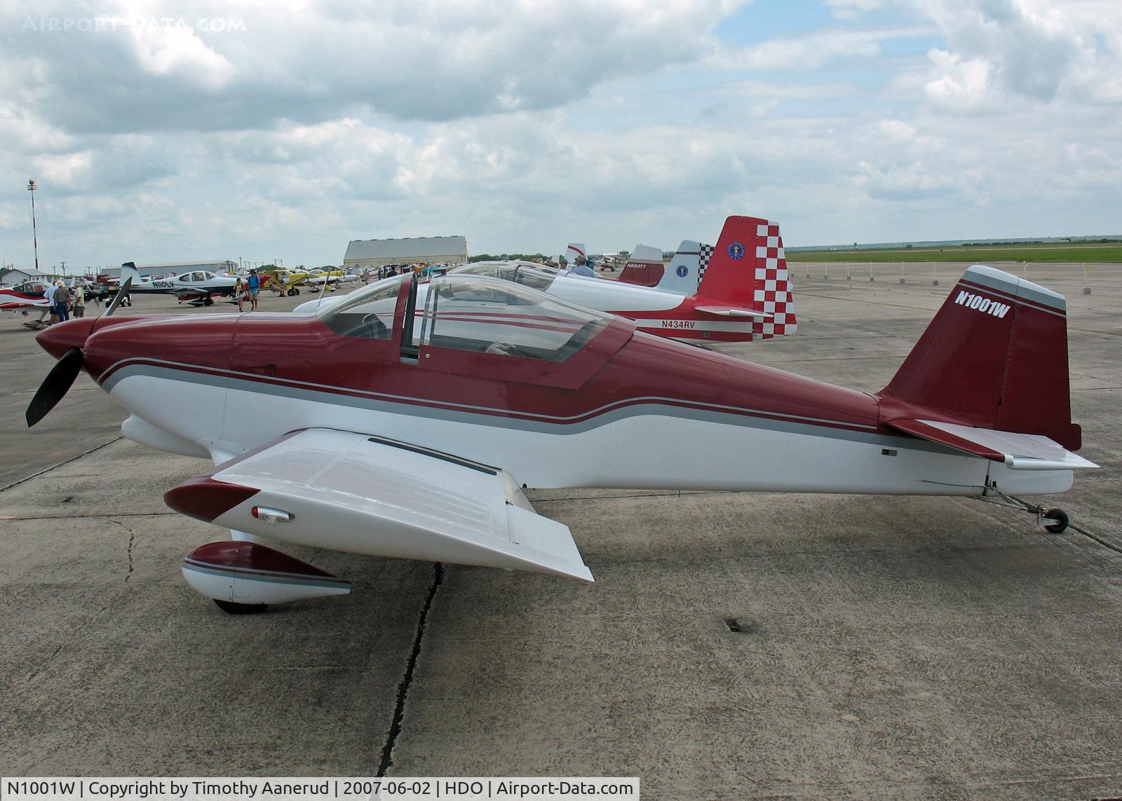 N1001W, 2006 Vans RV-6 C/N 60208, The EAA Texas Fly-In