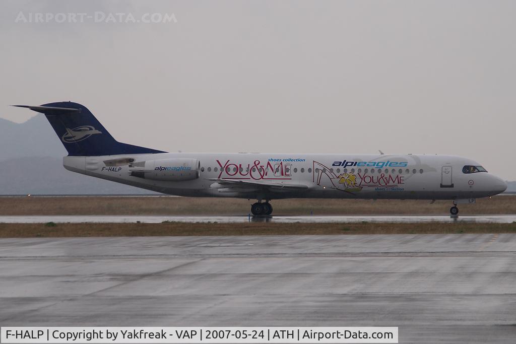 F-HALP, 1994 Fokker 100 (F-28-0100) C/N 11470, Alpi Eagles Fokker 100