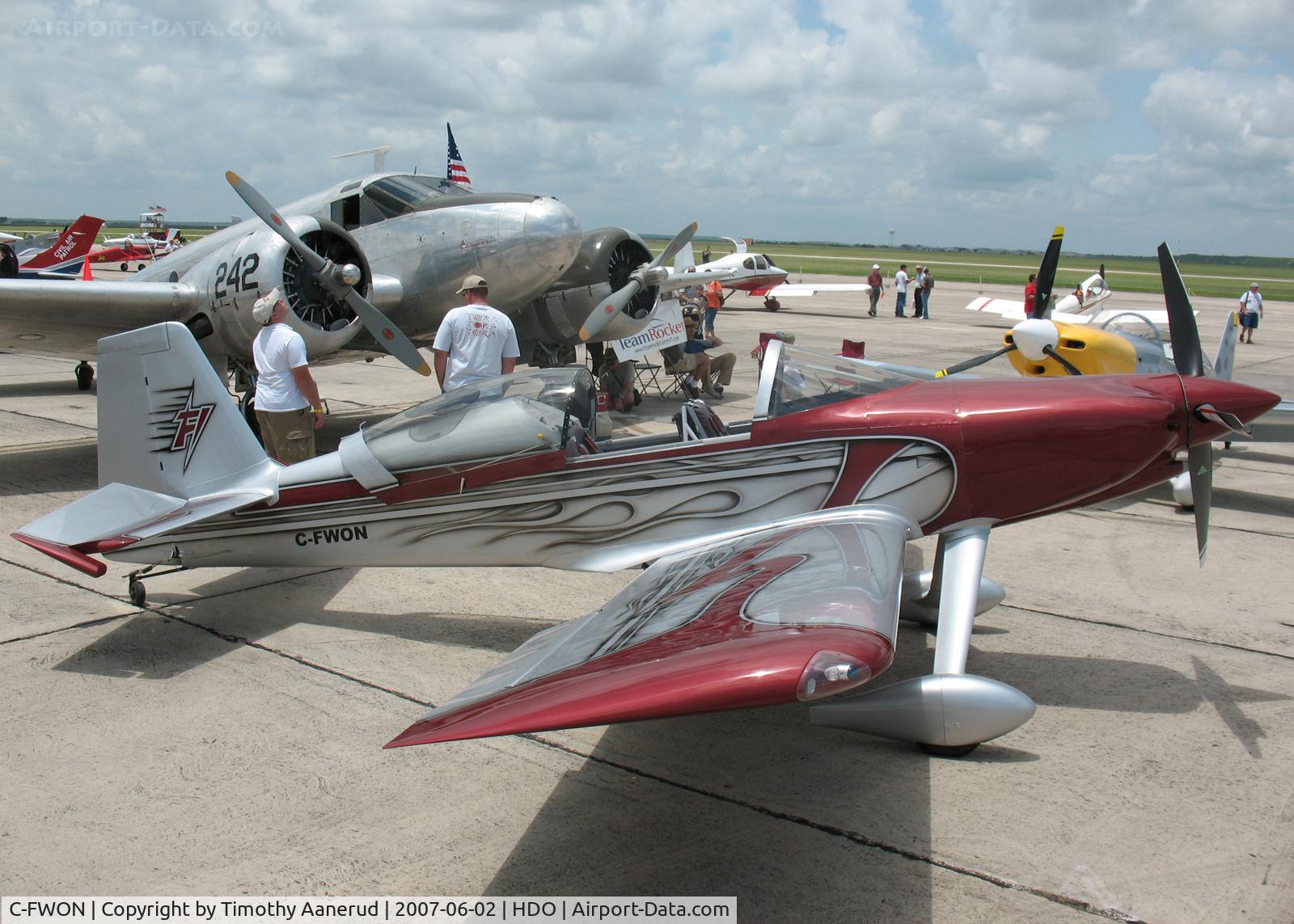 C-FWON, 2005 Team Rocket F-1 Rocket C/N 90, The EAA Texas Fly-In