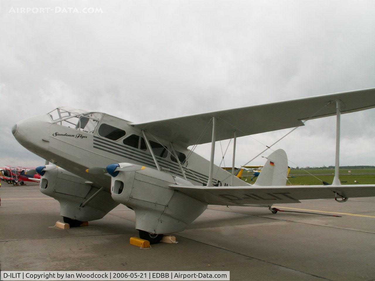 D-ILIT, 1945 De Havilland DH-89A Dominie/Dragon Rapide C/N 6879, de Havilland DH-89A/Berlin-ILA Show