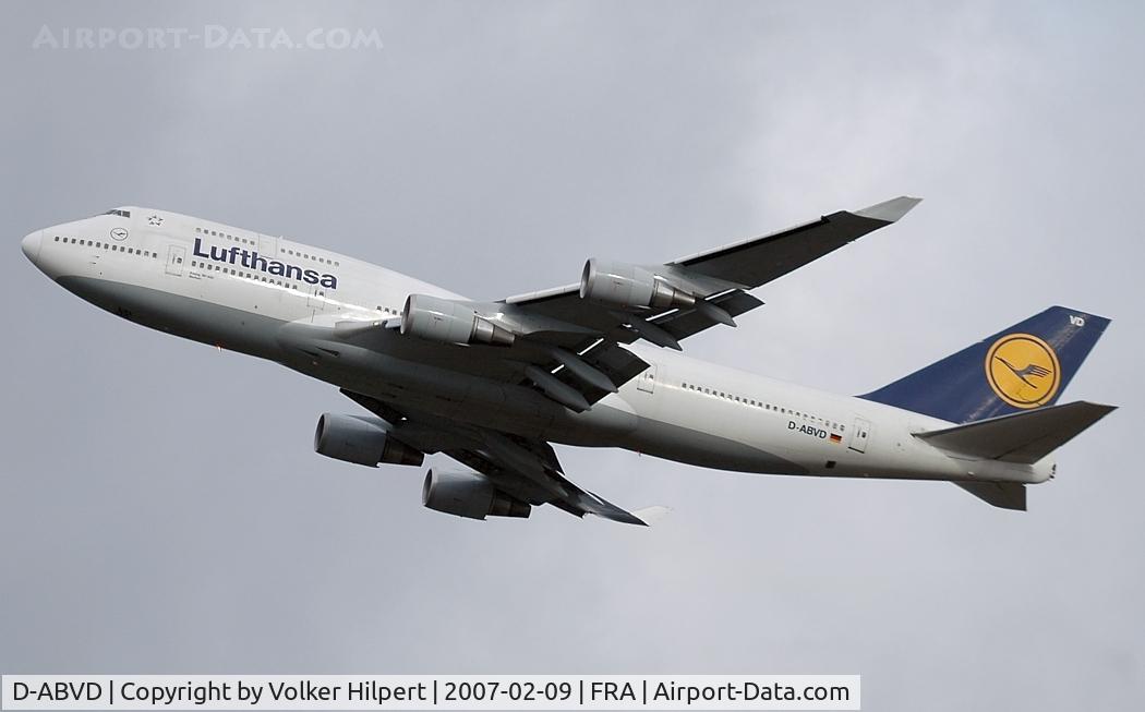 D-ABVD, 1990 Boeing 747-430 C/N 24740, Boeing 747-430