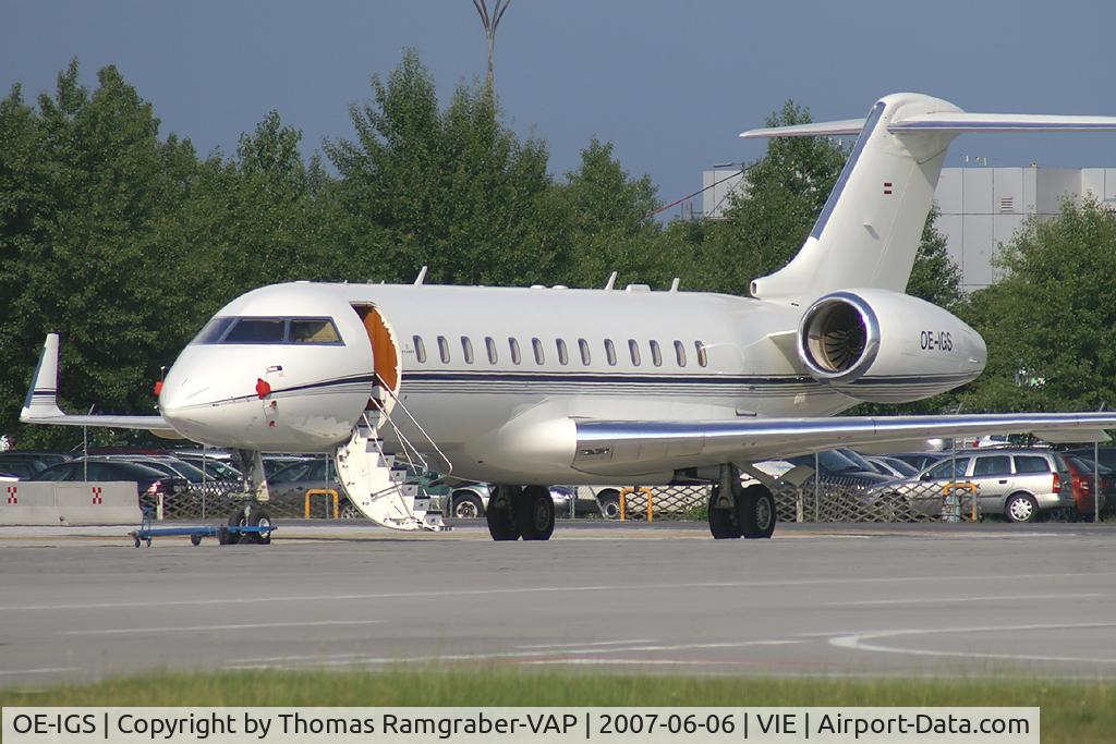 OE-IGS, 2010 Bombardier BD-700-1A10 Global Express C/N 9044, Tyrolean Jet Services Bombardier Globalexpress
