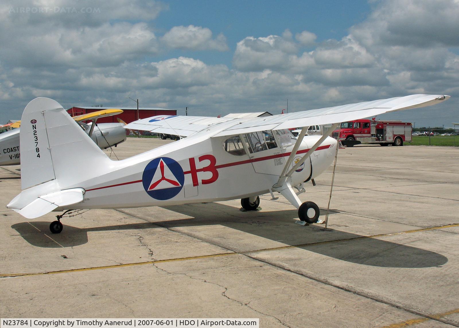 N23784, 1939 Stinson HW75 Voyager C/N 7244, The EAA Texas Fly-In