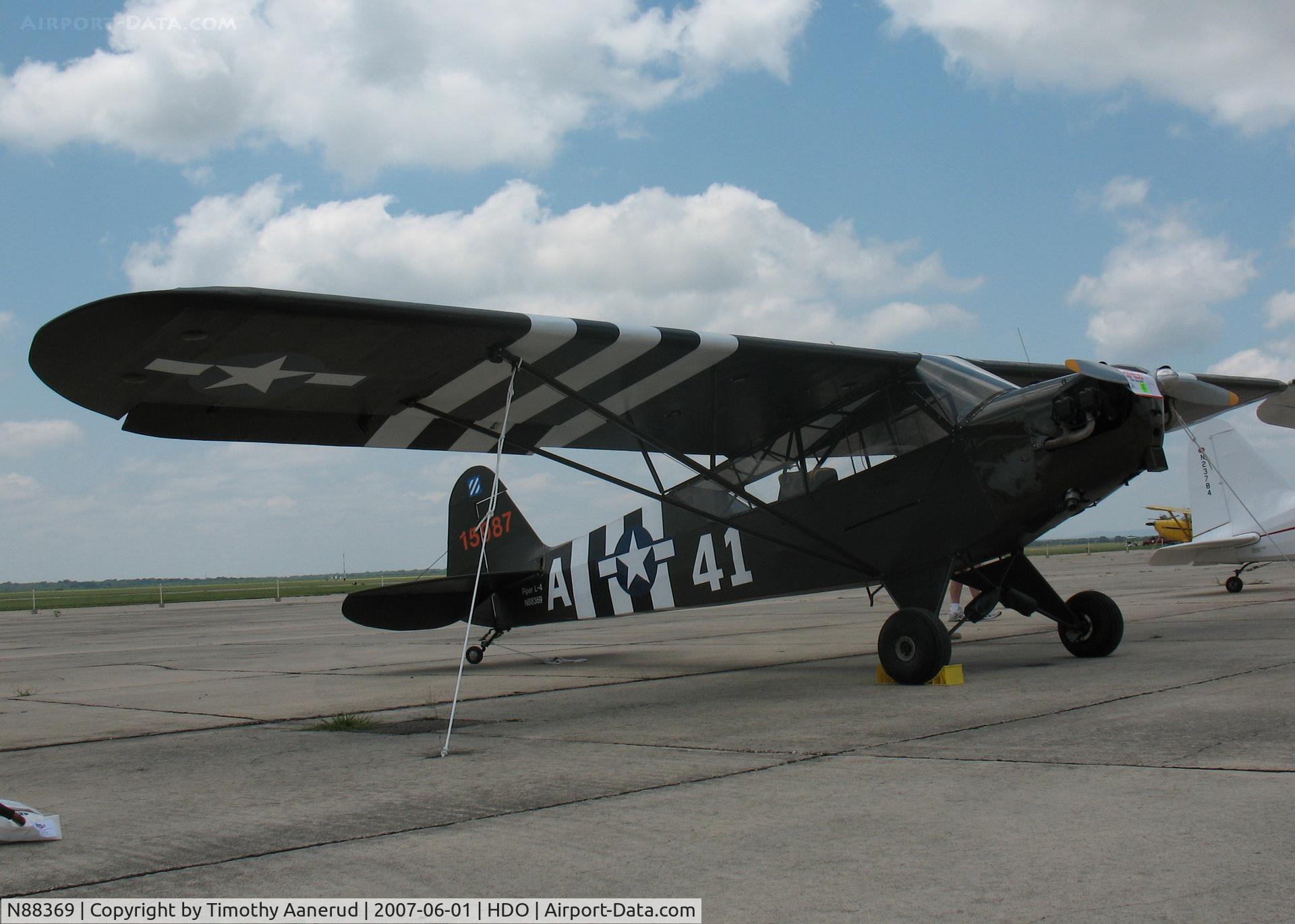N88369, 1946 Piper J3C-65 Cub C/N 15987, The EAA Texas Fly-In