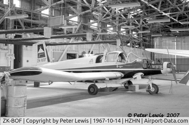 ZK-BOF, Fletcher FU24 C/N 58, Long-serving agplane