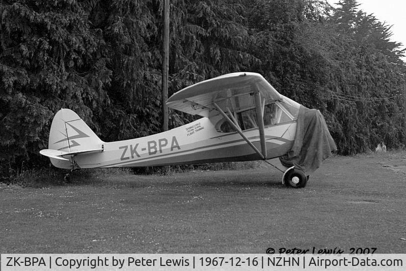 ZK-BPA, Piper PA-18A-150 Super Cub C/N 18-6175, In for an engine change