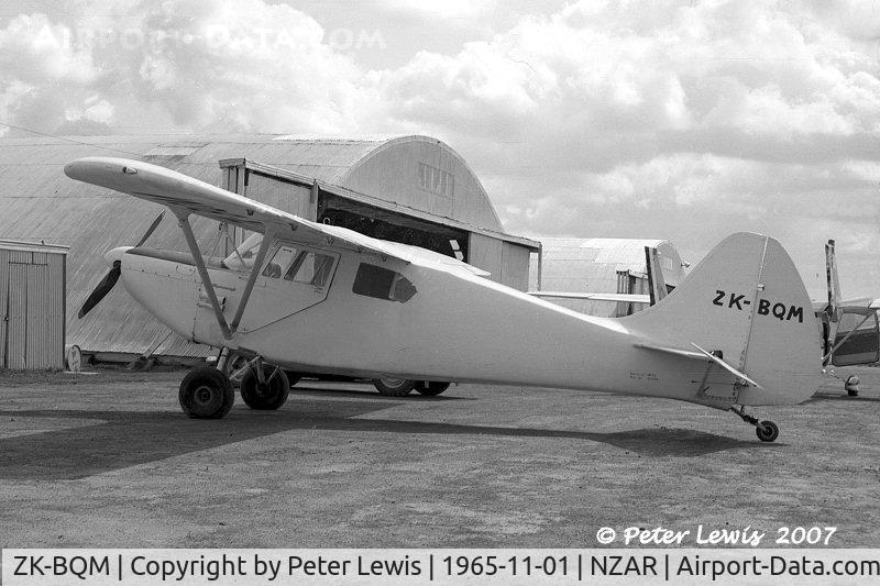 ZK-BQM, Taylorcraft 20 C/N 20-014, not a popular aircraft
