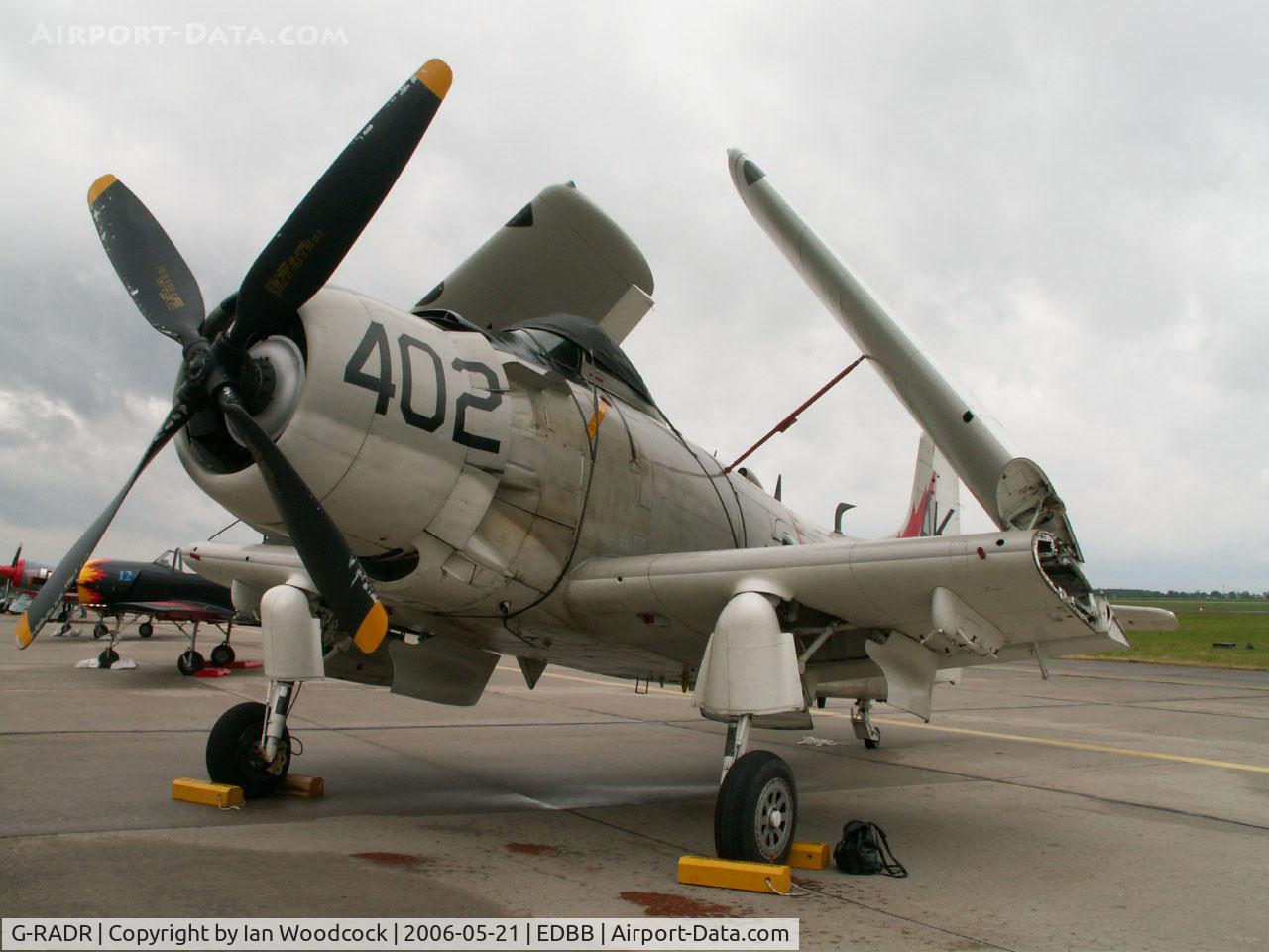 G-RADR, 1948 Douglas A-1D Skyraider (AD-4NA) C/N 7722, Douglas AD-4.NA/Berlin-ILA Show (126922)