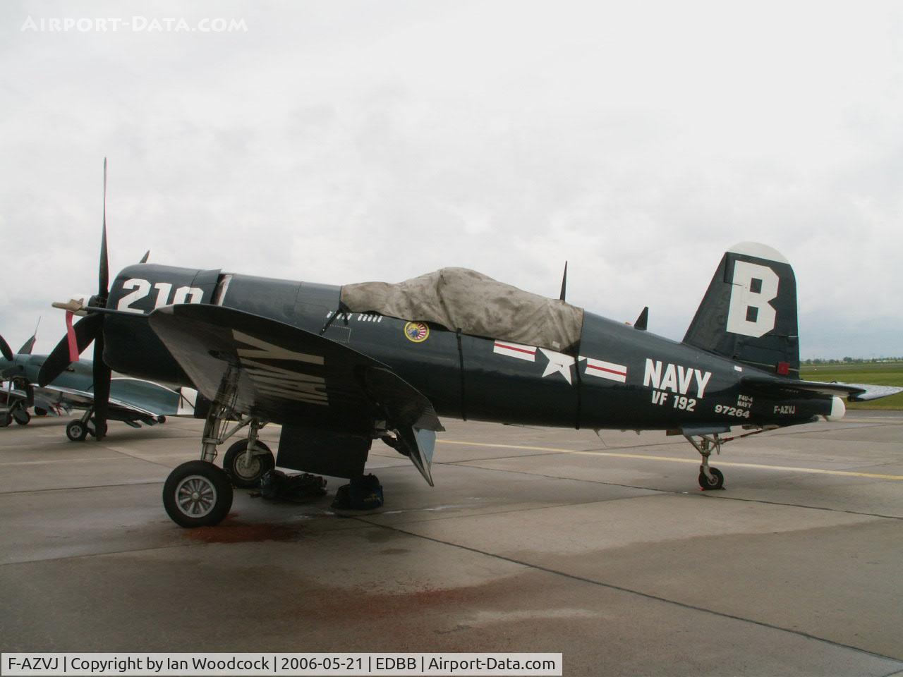 F-AZVJ, 1945 Vought F4U-4 Corsair C/N 9418, Vought F4U-4/Berlin-ILA Show (97264)